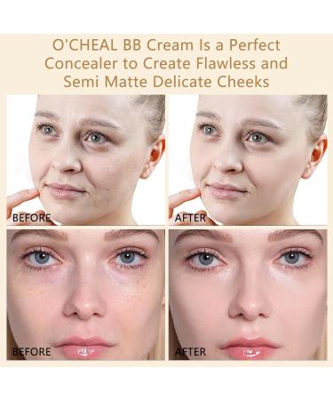 O'CHEAL Nature BB Cream with SPF 50+ and Nature CC Cream with SPF 50+ - Buy Online on GoSupps.com