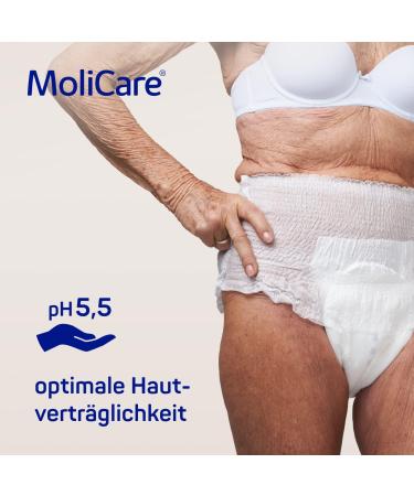 Molicare Premium Mobile Disposable Pants - Incontinence Solutions for Men & Women Size S (60-90 cm) - 56 Pieces 6 Drops - Buy Online on GoSupps.com