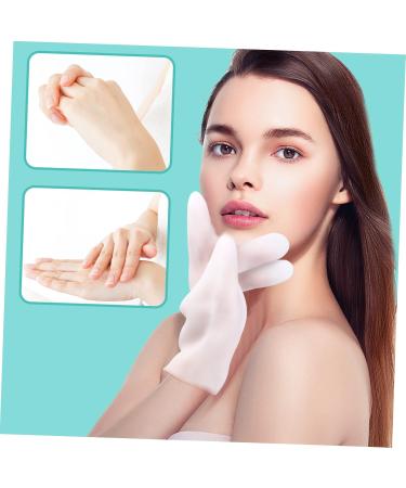 minkissy 1 Pair Moisturizing Gloves Anti- Drying Beauty Mitten Moisture Gloves Overnight Repairing Gloves Overnight Gloves for Dry Hands White Cotton Gloves White Gloves Sebs Miss Hand Use - Buy Online on GoSupps.com