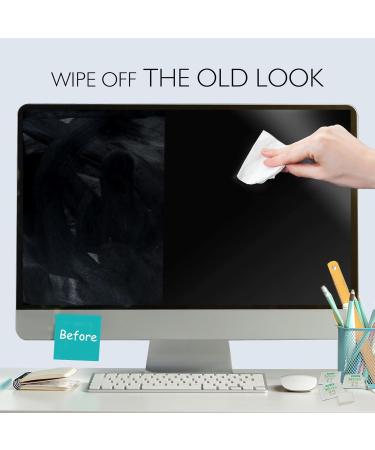 Screen Cleaner Wipes for Lens 100 Premoistened Eyeglasses Cleaning Wipes | Streak-Free for iPad Phone TV Computer & Glasses - Buy Online on GoSupps.com