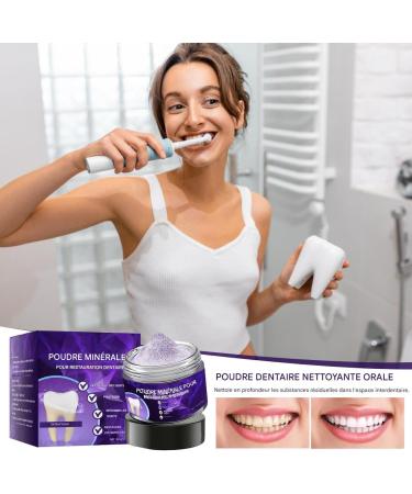  Stibtmr Toothpaste Powder | Powdered Dental Care | Immediate Action 50g Toothpaste for Home Bathroom Daily Routine Travel Women Men - Buy Online on GoSupps.com