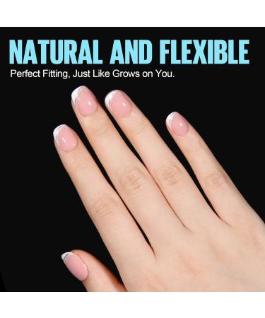 Shop Tomicca Square Oval Kurz Nagel Tips 450 Pieces Soft Gel Full Cover Nail Tips for Geln gel - Ultra Kurz & Pre-Shaped Matt Art - Buy Online on GoSupps.com