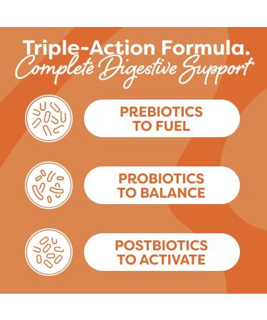 Probulin Total Care Probiotic Supplement Daily Gut Digestive and Immune Health Probiotics Capsules for Men and Women 20 Billion CFU Vegan 30 Count Bottle - Buy Online on GoSupps.com