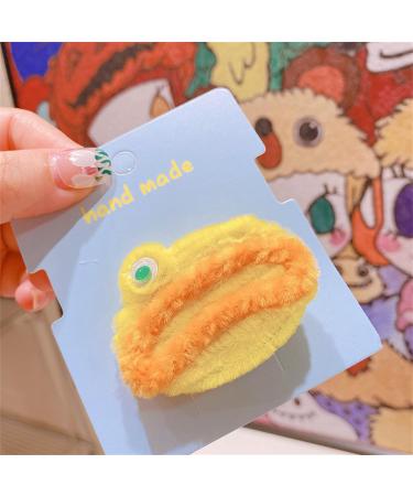 Creative Large Mouth Frog Shape Hairpin For Girls Carnival Taking Photo Hair Barrettes Aesthetics Plush Hair Accessories Cute Plush Hair Clips Plush Twist Frog Hair Clip Plush Hair Claw Clip Plush Green - Buy Online on GoSupps.com