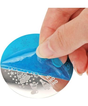 Howaf Christmas Nail Stamp Template - 10 PC Nail Art Stamping Plates & Stencils for Festive Nail Decorations - Buy Online on GoSupps.com