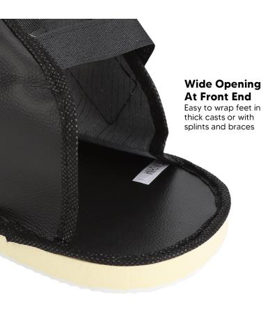 Buy Post Op Shoe | Adjustable Cast Foot Brace for Broken Toes | Shock Absorbing Open Walking Shoe | Ideal for Foot Injuries and Swollen Feet | International Shipping Available - Buy Online on GoSupps.com
