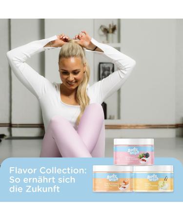 Bodywish Mixed Tasty Powder - Low-Calorie Sugar Substitute | Natural Flavor | 3 x 150g (Vanilla Salted Caramel Wildberry) - Buy Online Internationally - Buy Online on GoSupps.com