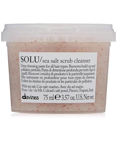 Davines Solu Sea Salt Scrub Cleanser 3.57 Ounce (Pack of 1)