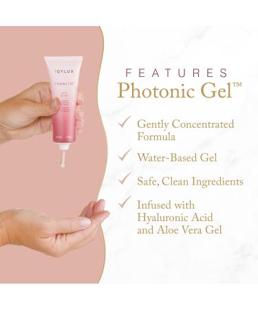 Joylux Photonic Gel with Aloe Vera & Hyaluronic Acid - Moisturizing Formula for vFit Gold Intimate Health Device - 75mL (2.5 Fl Oz) - Buy Online on GoSupps.com