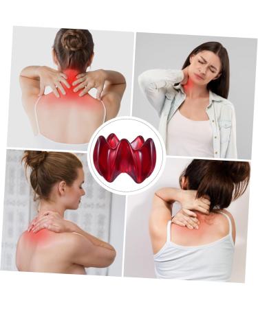 Minkissy Gua Sha Massager Set - 3 Pieces Red Cockroach Massage Tool for Deep Tissue Lifting Facial & Full Body Scraping - Chinese Synthetic Resin - Buy Online on GoSupps.com