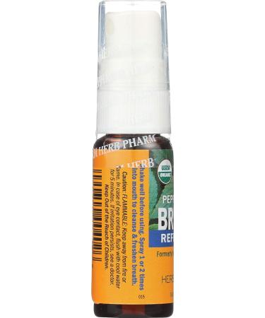 Herb Pharm Tonic Breath Peppermint Organic 0.47 Fl Oz - Freshens Breath Naturally - Buy Online on GoSupps.com