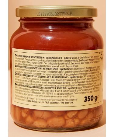 Buy KoRo Organic White Beans in Tomato Sauce - 6 x 350g | International Shipping Available - Buy Online on GoSupps.com
