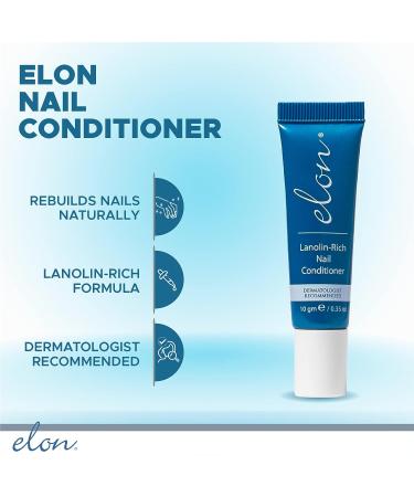 Elon Nail Kit: Nail Care Set with Conditioner, Cuticle Oil, and File - Manicure Set for Healthy and Strong Nails - Buy Online on GoSupps.com