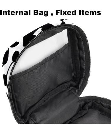 Shop Stylish Women's Tampon Storage Bags - Panda Pattern Zip Pockets & Binding Design for Menstrual Care - Buy Online on GoSupps.com