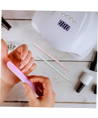 IWOWHERO 200pcs cleaning stick nail design brush manicure Nail Art Dotting Pen Nail Pen Multifunction double head crystal auxiliary tool decorate Manicure Accessory nail - Buy Online on GoSupps.com