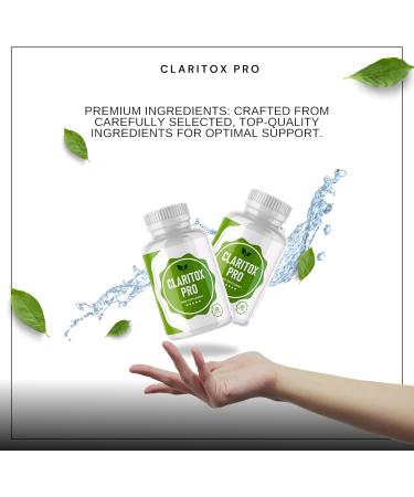  SUPPLEMENT PARADISE Claritox Pro Vertigo Support 1 Month 60 Capsules - Buy Online on GoSupps.com