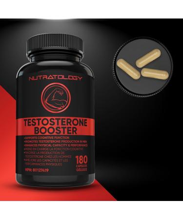 Testosterone Booster for Men - Tribulus Terrestris Tongkat Ali Maca Horny Goat Weed Ginseng DIM. Formulated To Enhance Physical Performance & Promote Testosterone Production - 180 Capsules 180 count (Pack of 1) - Buy Online on GoSupps.com