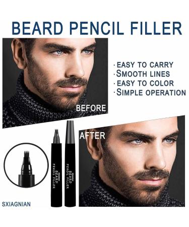 Premium Waterprooft Baardverzorging Pluimset Duurzame Baardverzorging Met Horquilla Topplicator voor Zwarte Baardbedekking | Internationaal Verzendbaar - Buy Online on GoSupps.com