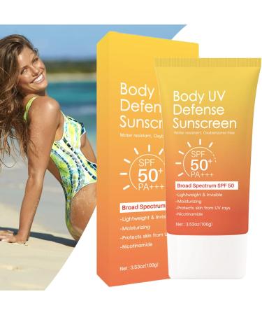 Sunscreen for Body Travel Sunscreen for Face and Body Non-Greasy Lightweight and Comfortable Texture Daily Care Makeup Outdoor Activities Beach Sports Travel - Buy Online on GoSupps.com