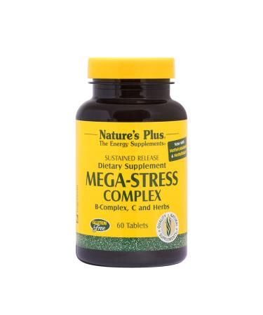 Nature's Plus Mega-Stress Complex 90 Tablets