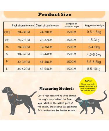 Giapinst No Pull Dog Harness for Small Dogs | Adjustable & Breathable Pet Safety Harness with Reflective Stripes | Medium-Sized Dogs L (Pink) - Best for Comfortable Walking - Buy Online on GoSupps.com