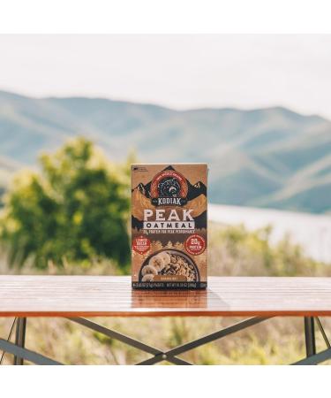 Kodiak Cakes Peak Instant Lot de 6 bo tes de 4 paquets de flocons d'avoine haute prot ine 100 % grains entiers Peak Noix de banane 4 Count (Pack of 6) - Buy Online on GoSupps.com