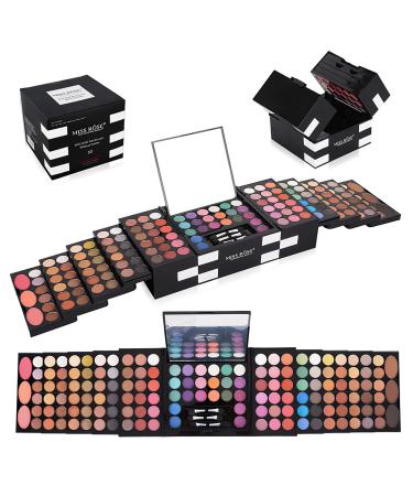 UNIFULL 148 Colors Makeup Palette Set Kit Combination   All In One Makeup Gift Set for women girls Professional makeup Kit for Women Full Kit   include 142 Color Eyeshadow Palette 3 Color Blush 3 Color Eyebrow Powder(045...