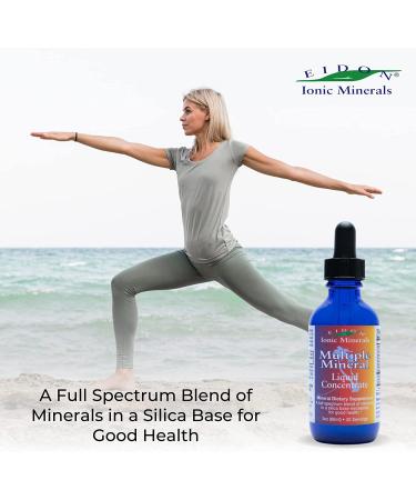 Ionic Mineral Liquid Concentrate | Eidon Minerals - 2 oz (60 ml) Multiple Mineral Supplement - Buy Online on GoSupps.com