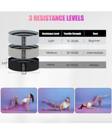 Shop Resistance Bands for Home Workouts - Elastic Stretch Bands for Men & Women | 3 Levels Carry Bag Included | Perfect for Physical Therapy & Strength Training - Buy Online on GoSupps.com
