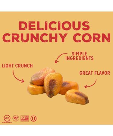 LOVE CORN Spicy Habanero Chilli - 1.6oz x10 Bags | Crunchy Corn Snack | Non-GMO, Gluten-Free, Vegan | Low-Sugar | Plant-Based Deliciousness - Buy Online on GoSupps.com