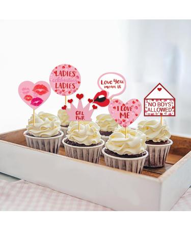 Galent Cupcake Topper Galent Decorations Grocery & Gourmet Food Pantry Staples Cooking & Baking Frosting Icing & Decorations Cupcake Toppers - Buy Online on GoSupps.com