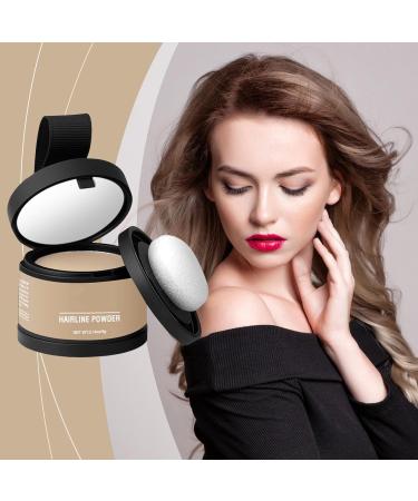  G n rique Hair Root Powder Hair Powder to Fill Thinning Hair Camoufle Hair Natural Result with Mirror and Puff (Light Yellow) - Buy Online on GoSupps.com