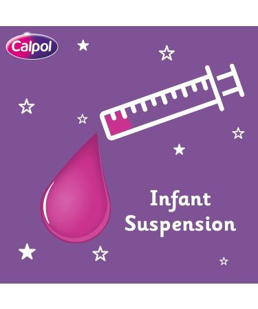 Calpol Infant Suspension Paracetamol 100ml - Strawberry Flavour | For 2+ Months | Original Medication - Buy Online on GoSupps.com