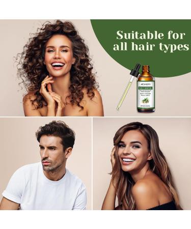 Aeshory Hair Oil - 5 IN 1 Hair Care with Rosemary Castor Argan Vitamin E & Avocado - Nourishing & Volumizing Hair Growth Oil (3.38 fl oz - Buy Online on GoSupps.com