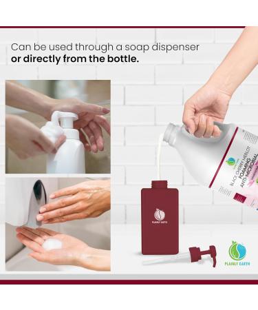 AntiMicrobial Hand Soap - Antibacterial Hand Soap Moisturizing - Liquid Hand Soap Refill Antibacterial - Moisturizing Hand Soap Antibacterial - Gentle Foaming Hand Soap - Black Cherry Merlot 64 oz - Buy Online on GoSupps.com