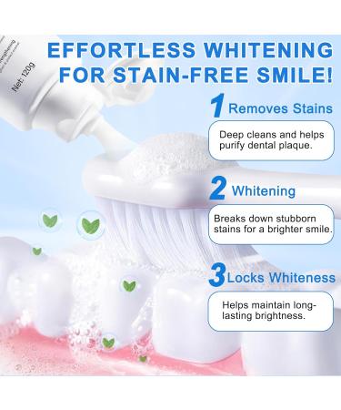 9.9%Hydroxyapatite Toothpaste for Enamel Protection and Tooth Strengthening Hidroxiapatita Toothpaste Whittooth and Repairs Teeth Reduces Sensitivity Natural Peppermint Fresh Breath for Oral Health 2 - Buy Online on GoSupps.com
