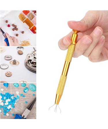 Ankroyu 4-Claw Stainless Steel Tweezers for Jewelry Soldering & Welding - Precision Tools for Jewelry Production - Buy Online on GoSupps.com