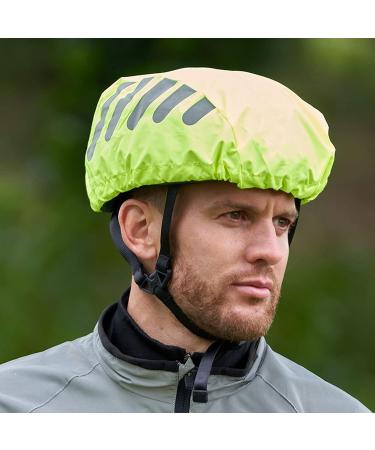 Buy DKDDSSS Waterproof Bicycle Helmet Rain Protection - 2 Piece Reflective Bike Rain Hood & Saddle Coat | Dustproof Helmet Cover - Buy Online on GoSupps.com