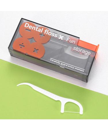 Portable Dental Floss Donor - Automatic Tooth Floss Holder & 100 PCS Travel Flap Picks with Refillable Organizer - Ideal for On-the-Go Dental Care - Buy Online on GoSupps.com