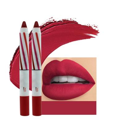 Velvet Silk Lipstick & Lip Liner Set - Long Lasting & Easy to Use | Nudes Makeup Kit for Sexy Lip Tint & High Shade Velvet Mist Effect - Cosmetic Novice's Must-Have - Buy Online on GoSupps.com