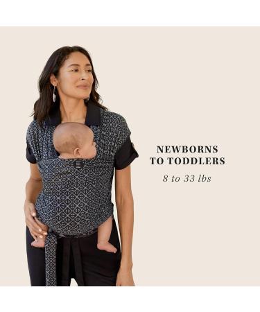 MOBY Mosaic Classic Baby Wrap Carrier - 100% Cotton, Breathable & Stretchy - Buy Online on GoSupps.com