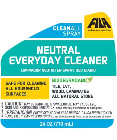 FILA CLEANALL SPRAY Neutral All-Purpose Cleaner 24 OZ - Surface Care Solution - Buy Online on GoSupps.com