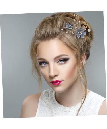 Angoily 6 Sets Hairpin Rhinestone Hair Clips Hair Stick and Hair Comb Clips Boho Wedding Hair Accessories Wedding Headpiece Flower Hair Vintage Hair Clips Tiara Pearl Fork Zinc Alloy Bride - Buy Online on GoSupps.com