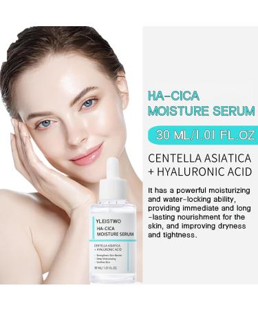 Peptide & Propolis Serum Duo with CICA & Hyaluronic Acid Hydrating & Firming Face Treatment Helps Visibly Reduce Look of Fine Lines & Wrinkles 2-Pack - Buy Online on GoSupps.com