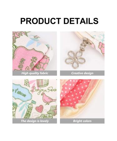 Menstrual Pouch Pad Holder - Zipper Storage Bag for Period Napkins & Tampons - Buy Online on GoSupps.com