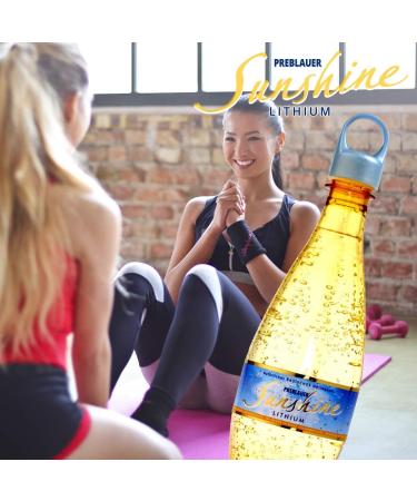 Preblauer Sunshine Natural Mineral Water with Lithium - Mood Lifting & Refreshing 500ml | Shop Now! - Buy Online on GoSupps.com