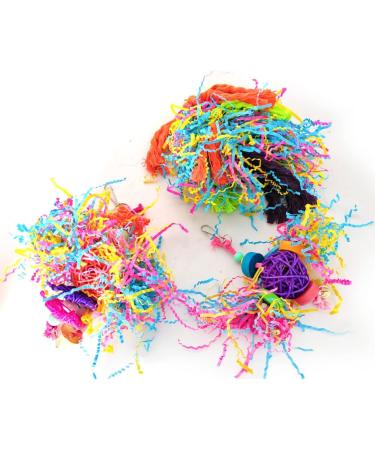 Balacoo 6 Pcs Parrot Toys Parakeet Bird Cage Wooden Toy Bird Toy Parrot Silk Balls Tool The Bird The Bell - Buy Online on GoSupps.com