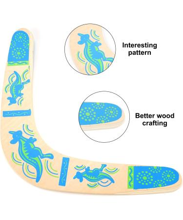 Jinsion V Shaped Boomerang - Outdoor Flying Toy for Kids & Adults Perfect for Beginners | Wooden Gift for Outdoor Sports & Games - Buy Online on GoSupps.com