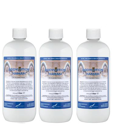 Claudius Hamam body lotion 3 x 1 liter