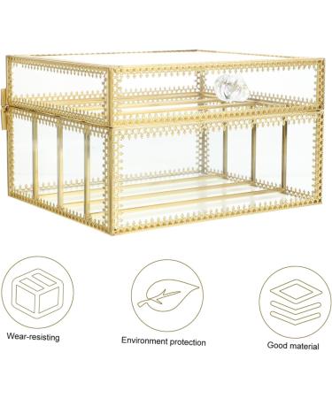 Didiseaon 1pc Box Cosmetic Storage Box Compact Makeup Storage Bins with Lids Desktop Case With Cover Manager - Buy Online on GoSupps.com